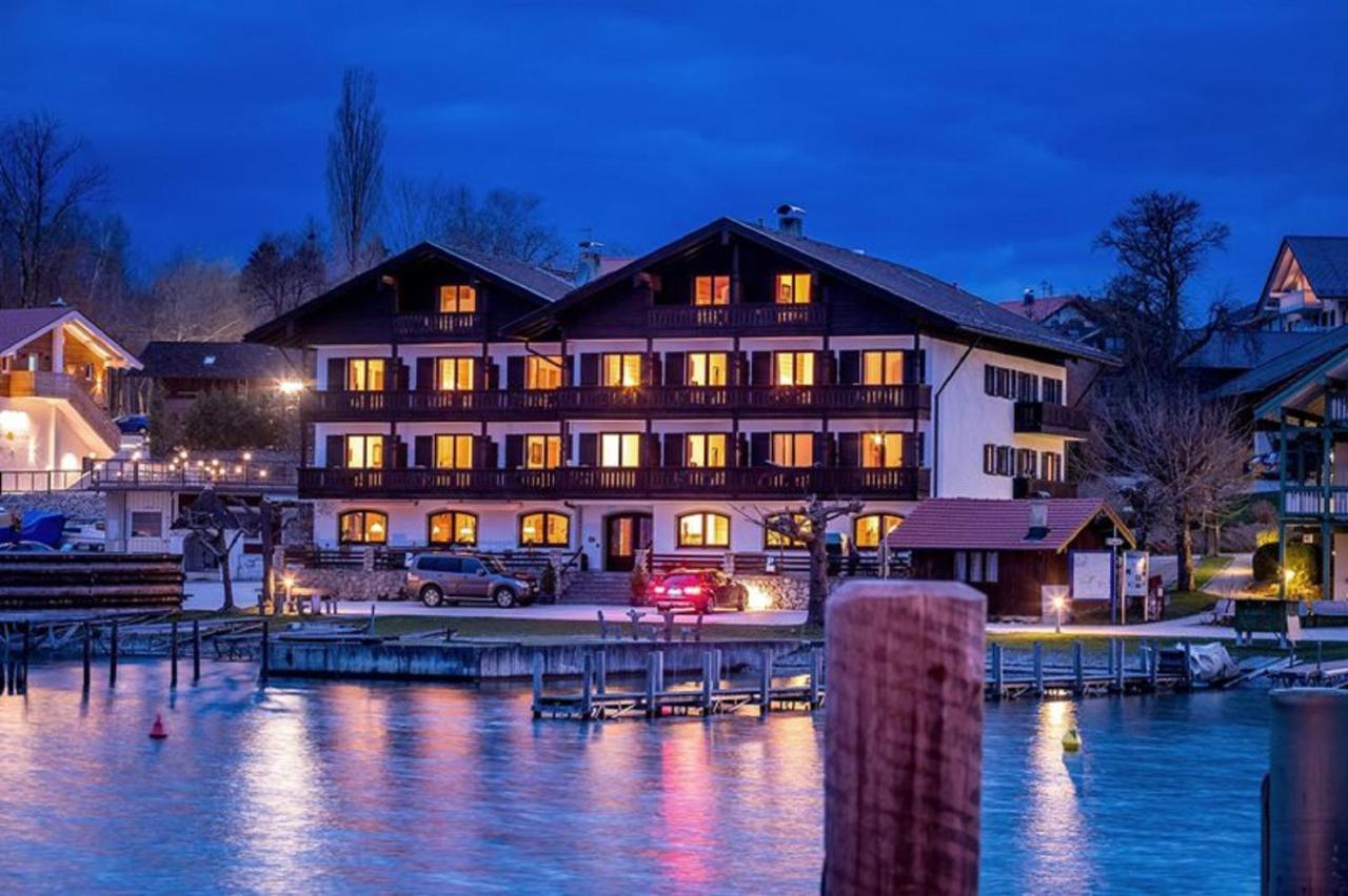 Gaestehaus Gruenaeugl Am See Gstadt am Chiemsee Bagian luar foto