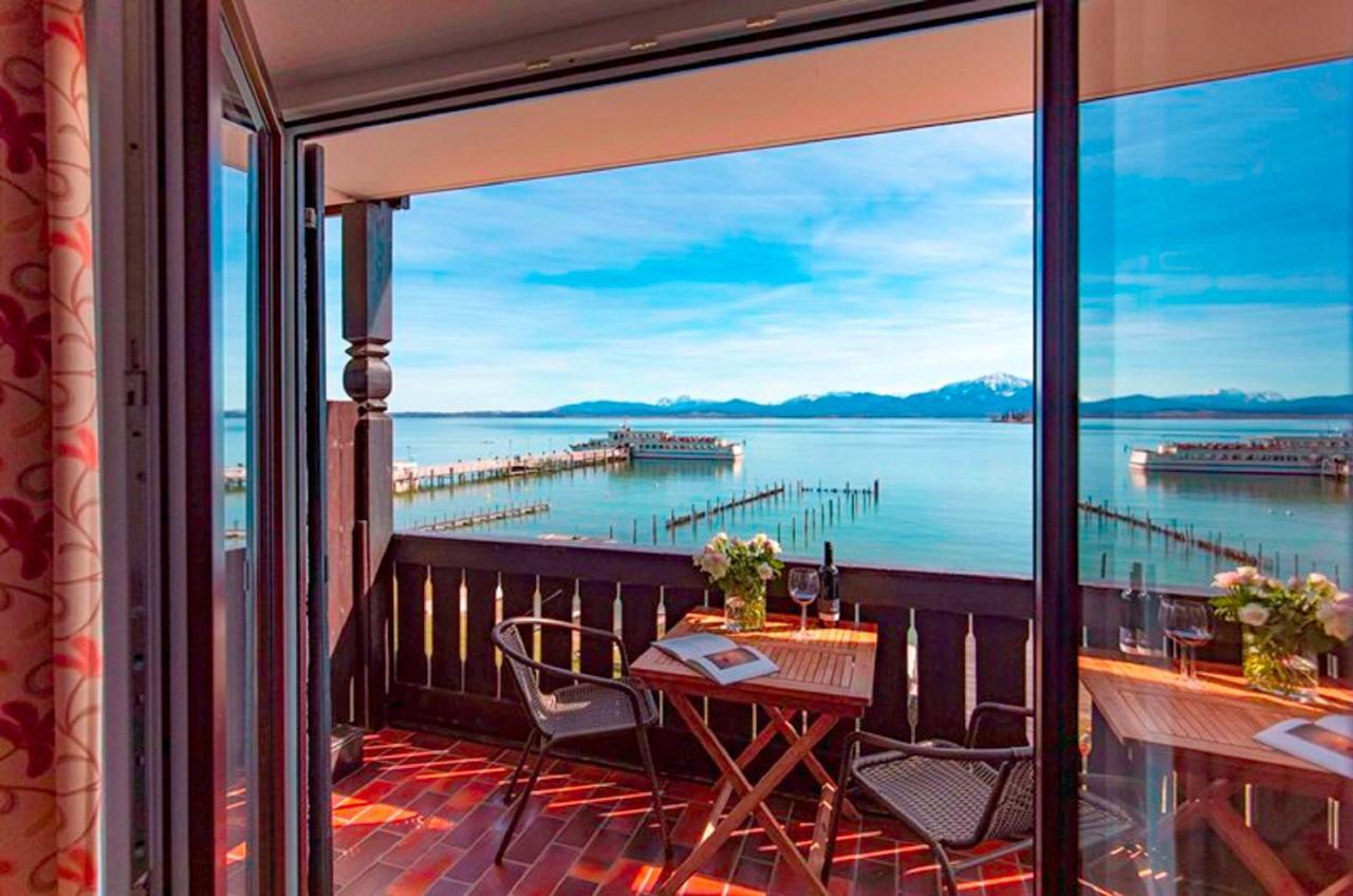 Gaestehaus Gruenaeugl Am See Gstadt am Chiemsee Bagian luar foto
